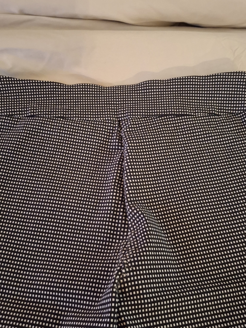 Counterparts Womem's Black and White Micro-Check Shorts - Picture 8 of 9